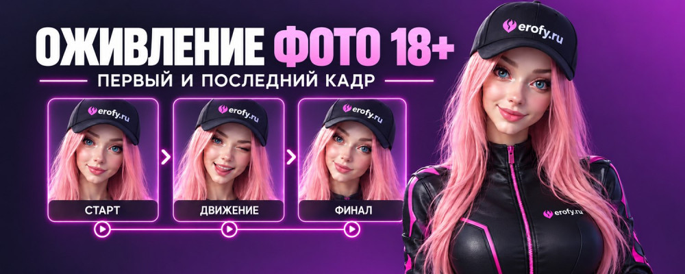 Erofy | Нейросети 18+: Оживление фото 18+: как оживить кадром 18+ AI-видео для взрослых