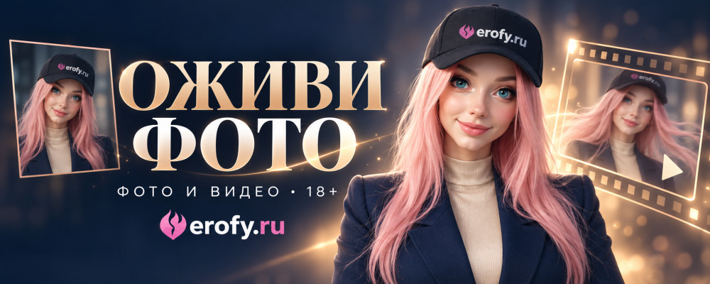 Erofy | Нейросети 18+: Оживи фото +18: нейросети для взрослых &mdash; фото и видео без цензуры в 2026/8