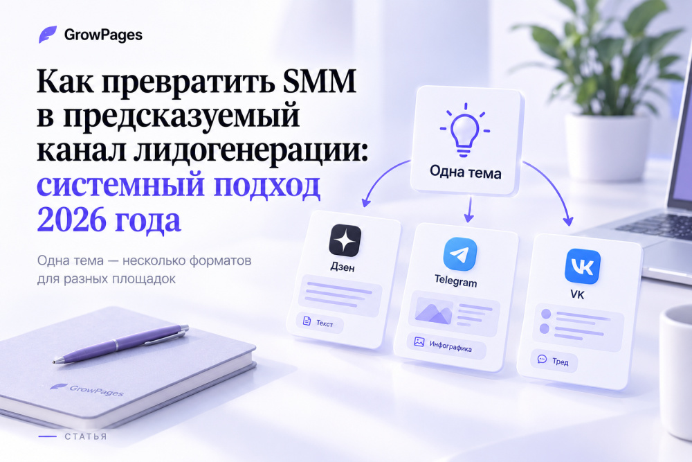 Палагина Виктория: Как превратить SMM в предсказуемый канал лидогенерации: системный подход 2026 года