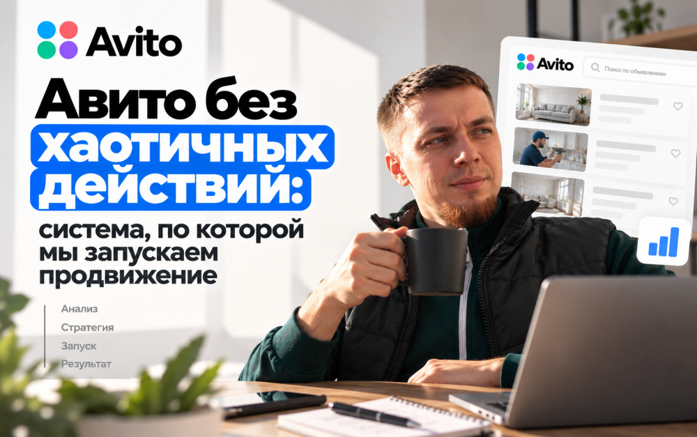 Нургатин Руслан - АВИТОЛОГ: Авито без хаотичных действий: система, по которой мы запускаем продвижение