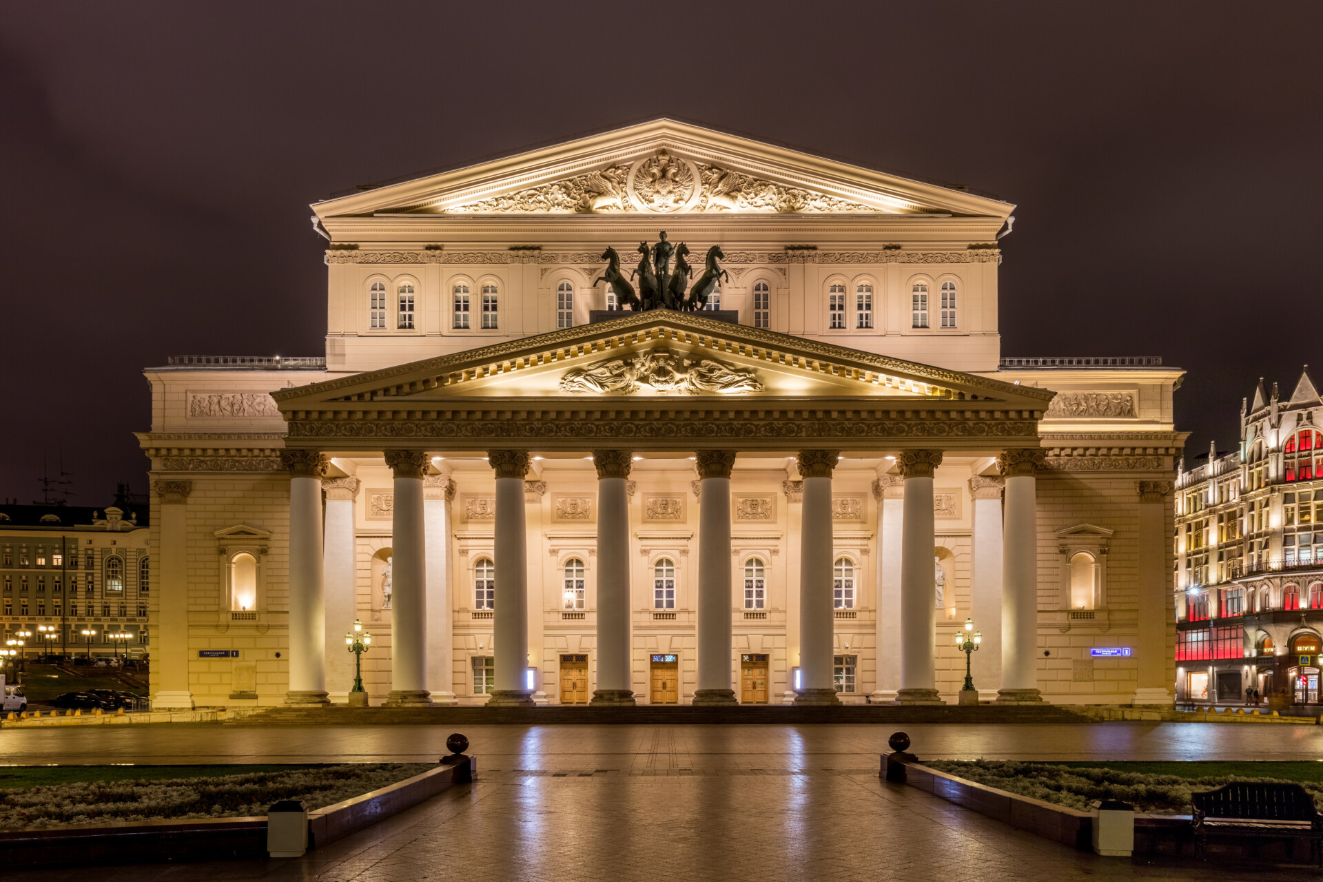 открытие большого театра в москве