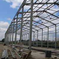 Монтаж ангаров из металлоконструкций