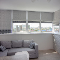 Римская штора на кухню