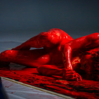 18+ Голая художница создала фурор, вокруг своей новой картины