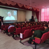 Росгвардейцы провели урок мужества для подшефных кадет города Стерлитамака