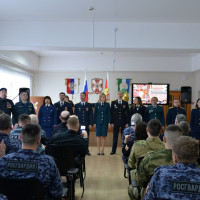 В Башкирии росгвардейцев поздравили с Днем защитника Отечества