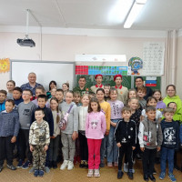 В Башкирии росгвардеец провел урок мужества ко Дню войск национальной гвардии Российской Федерации