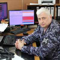 Росгвардеец рассказал о важности пункта централизованной охраны вневедомственной охраны Росгвардии