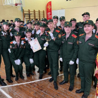 Уфимские кадеты подшефного класса Росгвардии получили гран-при в конкурсе «Строя и песни»