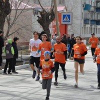 В городе Сибае росгвардейцы пробежали полумарафон