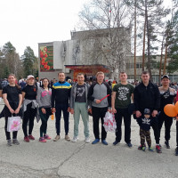 Росгвардейцы приняли участие в легкоатлетической эстафете, посвященной Дню Победы