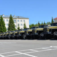 Руководство Республики Башкортостан передало технику бойцам батальона им. Салавата Юлаева