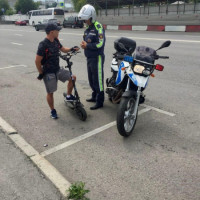 В Центральном округе столицы сотрудники Госавтоинспекции провели ряд профилактических мероприятий