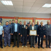 В Башкирии ветерану Росгвардии вручили благодарственное письмо