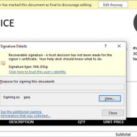 Как подписывать документы Word цифровой подписью на языке C#