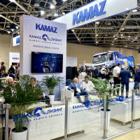 «КАМАЗ-Лизинг» на выставке «Комтранс-2023»