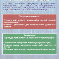 Мошенничество с использованием сайтов-дублеров благотворительных организаций
