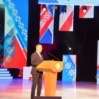 В День народного единства начальник территориального управления росгвардии республики принял участие в торжественном собрании