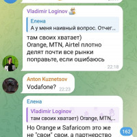 Читательница задала интересный вопрос: почему российские операторы сотовой связи не выходят на африканские рынки? Кишка тонка?