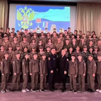 В Башкирии сотрудники вневедомственной охраны провели для кадет урок мужества, посвященный Дню Героев Отечества