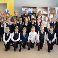 В Башкирии сотрудник Росгвардии провел Урок мужества для школьников