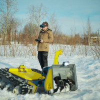 Подстричь газон и взорвать снаряд: гусеничная платформа ученого Пермского Политеха выполнит широкий спектр работ