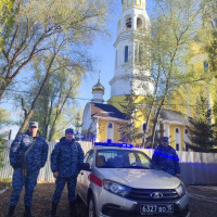 Росгвардия обеспечила безопасность празднования православной Пасхи в Республике Башкортостан