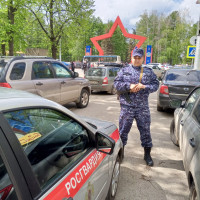 Башкирии росгвардейцы обеспечили безопасность граждан в День Победы