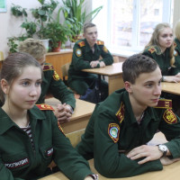 В Башкирии сотрудники Росгвардии провели профориентационное занятие для школьников