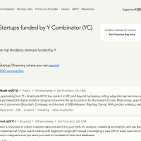 100 лучших стартапов в области аналитики, финансируемых Y Combinator