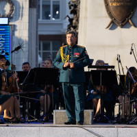 Образцово-показательный оркестр Росгвардии выступил для жителей и гостей Уфы