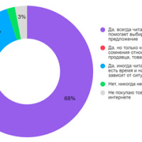 95% россиян читают отзывы перед тем, как сделать покупку в Интернете