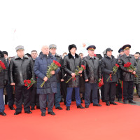 Начальник Управления Росгвардии по Республике Башкортостан принял участие в возложении цветов к монументу дружбы