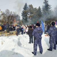 Росгвардия обеспечила правопорядок во время проведения масленичных гуляний в Омской области