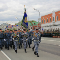 ​ Судебные приставы Марий Эл прошли строем на Параде Победы