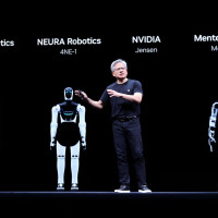 Foxconn и Nvidia запустят гуманоидных роботов на заводе в Хьюстоне