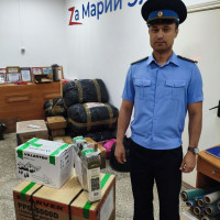 Судебные приставы Республики Марий Эл передали на передовую гуманитарную помощь