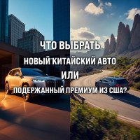 Что выгоднее — новый китайский авто или 2–3-летний премиум из США?