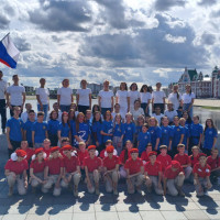 Cудебные приставы Марий Эл приняли участие в патриотических акциях в День государственного флага