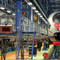 РЖД продолжают модернизацию поездов «Сапсан» с использованием отечественных комплектующих