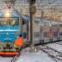 Двухэтажный поезд «Аврора» рекордсмен России!