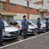 Подразделения вневедомственной охраны Росгвардии в Уфе получили новые служебные автомобили