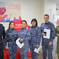 В Уфе росгвардейцы приняли участие в донорской акции «От сердца к сердцу»