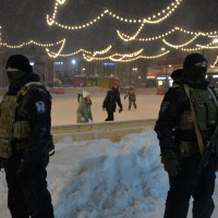 В Башкортостане росгвардейцы обеспечили правопорядок и безопасность граждан в новогоднюю ночь