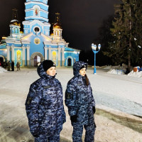 Росгвардейцы обеспечили безопасность во время празднования Крещения Господня в Башкортостане