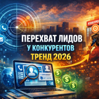 Перехват лидов у конкурентов в 2026: как находить клиентов быстрее рынка