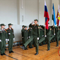 В Уфе состоялась торжественная церемония посвящения в кадеты профильных классов Росгвардии