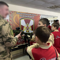 Уфимские школьники познакомились с историей и современными возможностями Росгвардии