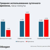 Правда ли, что женщины больше работают по дому?