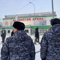 Сотрудники Росгвардии обеспечили безопасность матча чемпионата России по волейболу